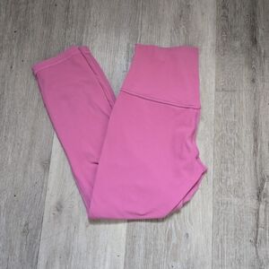 lululemon Align High-Rise Pant Size 6 Color Pink